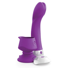 Dildo 3Some Wall Banger G 16 cm– Purple