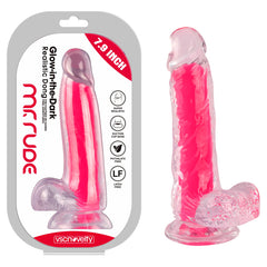 Dildo Mr Rude Glow in the Dark 20 cm 3