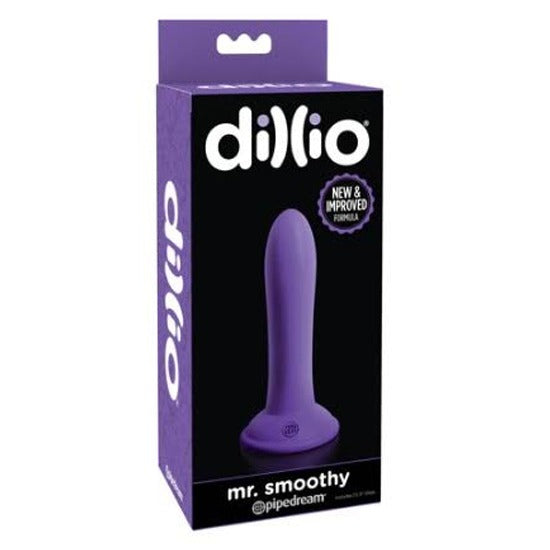 Dildo Dillio Mr. Smoothy purple - 13 cm - Cake Sex Shop
