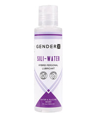Lubricante Gender X Sili Water 4 oz - Cake Sex Shop