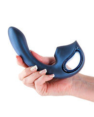 Vibrador Kaia Metallic Seduction - Blue - Cake Sex Shop 2