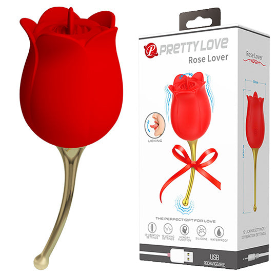 Estimulador Pretty Love Rose Lover - Cake Sex Shop