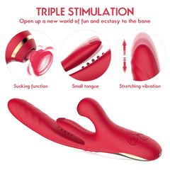 Vibrador Red Exciter Vibrator - Cake Sex Shop 2 3 4