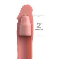 Extensión Fantasy X-tensions Elite 6″ Extension with Strap – Light - Cake Sex Shop 2