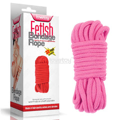 Cuerda Fetish Bondage Rope 10 mts - Pink - Cake Sex Shop