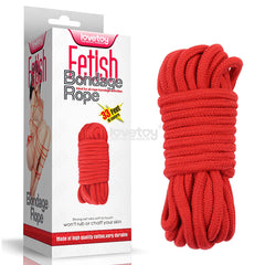 Cuerda Fetish Bondage Rope 10 mts - Red - Cake Sex Shop
