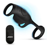 Funda Jock Blitz Vibrating Penis Sleeve C-Ring w/ Remote