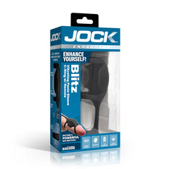 Funda Jock Blitz Vibrating Penis Sleeve C-Ring w/ Remote