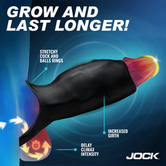 Funda Jock Surge Vibrating Penis Sleeve C-Ring w/ Remote