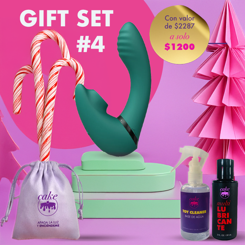 Set Regalo Gift Set #4 - Green Tongue - Cake Sex Shop