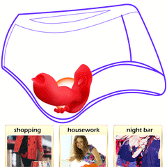 Vibrador Triple Happiness Control - Cake Sex Shop 2 3 4