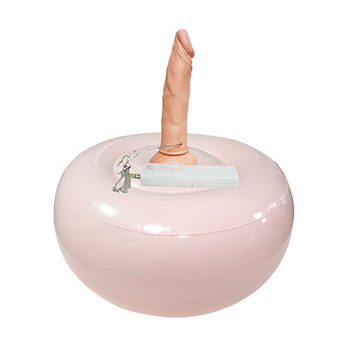 Inflable Bouncing Hot Seat Dildo- 19 cm 1