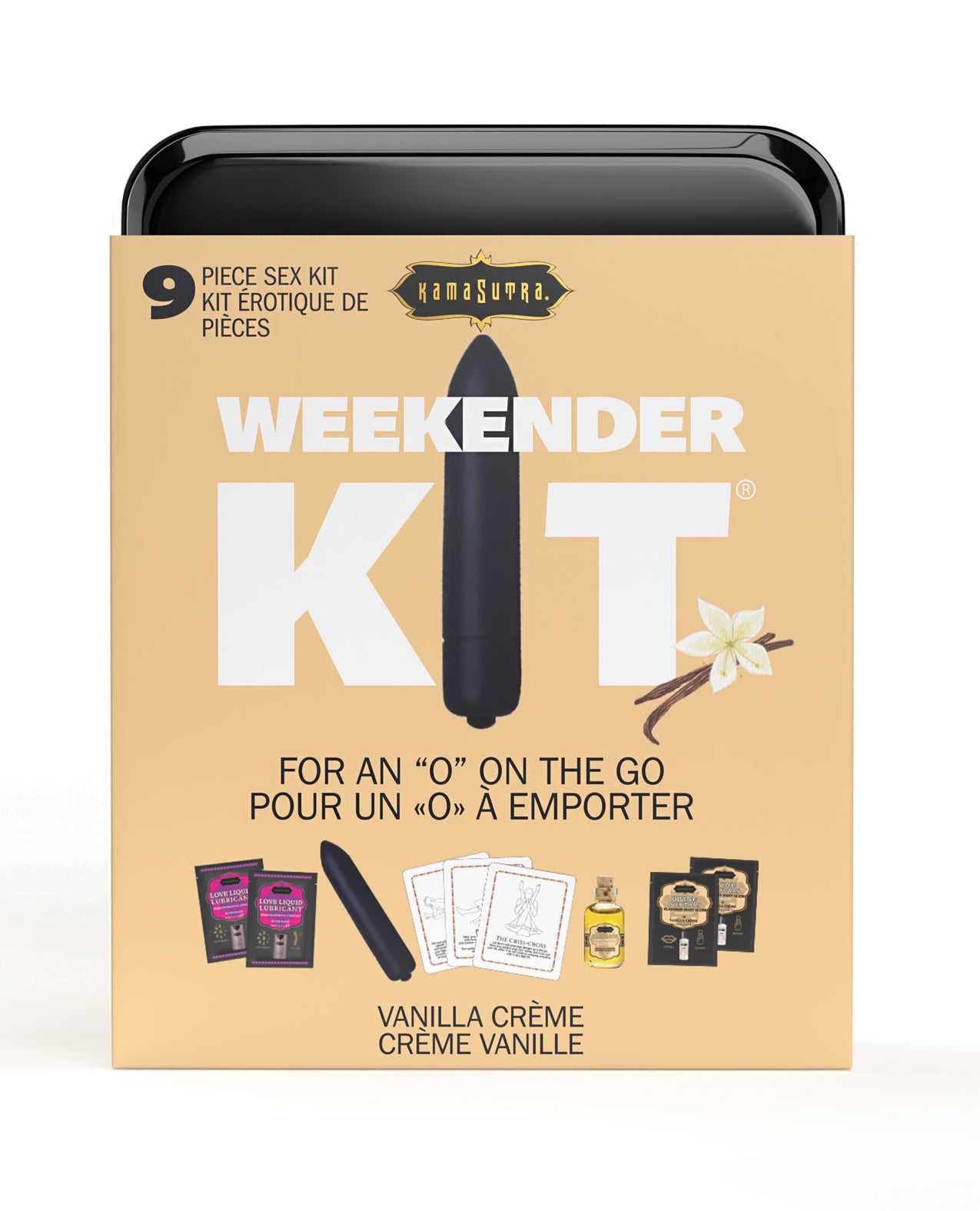 Set Kama Sutra Weekender Kit Vibe Vanilla - Cake Sex Shop