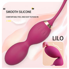 Kegel Lilo Pink Dual Ball - Cake Sex Shop 2 3