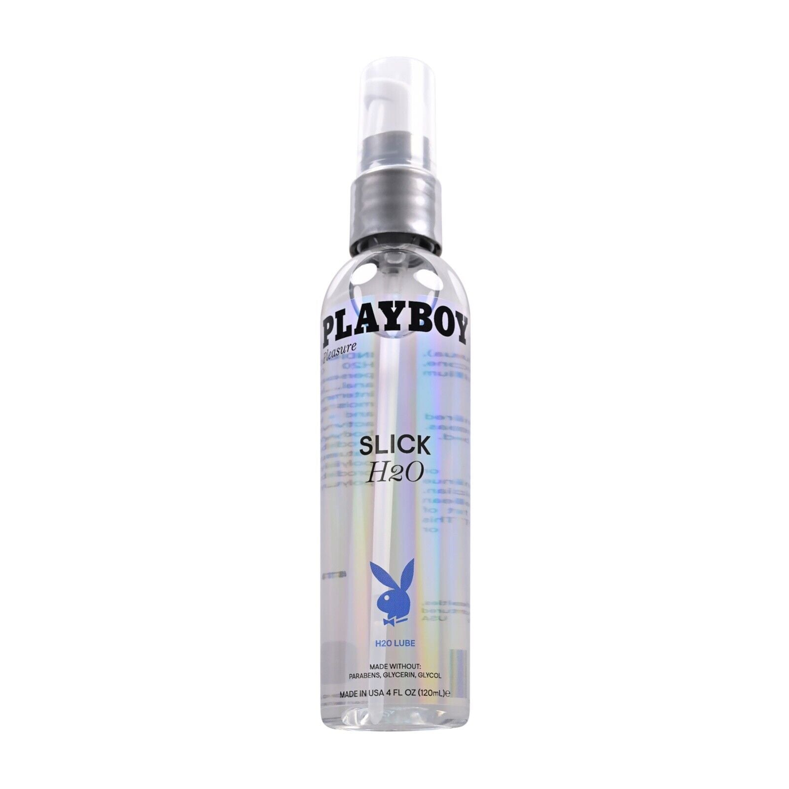 Lubricante Playboy Slick H2O Lube 4 oz - Cake Sex Shop