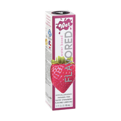 Lubricante Wet Flavored Sultry Strawberry 3 Oz