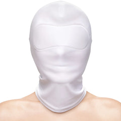 Mascara Closed Hood Fetish Fashion - Blanco