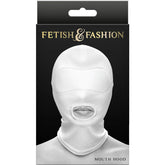 Mascara Mouth Hood Fetish Fashion - Blanco