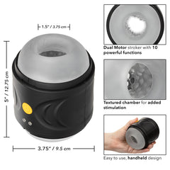 Masturbador Boundless Dual Motor Stroker - Cake Sex Shop 2