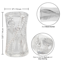 Masturbador Cyclone Dual Ribbed Stroker 3