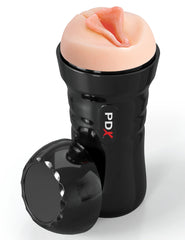 Masturbador PDX Extreme Wet Pussies Super Lucious Lips - Flesh - Cake Sex Shop 2 3