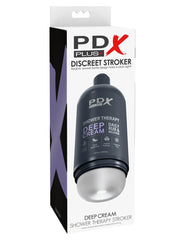 Masturbador PDX Plus Shower Therapy Deep Cream - Frosted