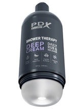 Masturbador PDX Plus Shower Therapy Deep Cream - Frosted