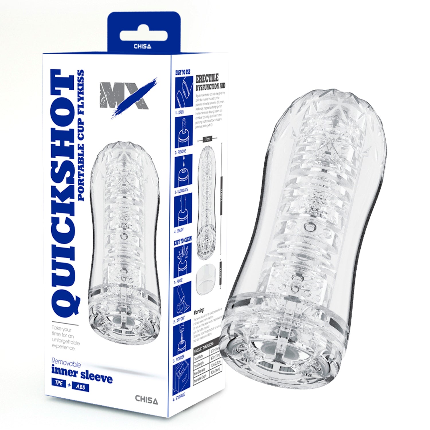 Masturbador Quickshot Portable Cup - Cake Sex Shop