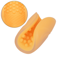 Masturbador The Gripper Dual Grip - Orange - Cake Sex Shop 2