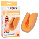 Masturbador The Gripper Dual Grip - Orange - Cake Sex Shop