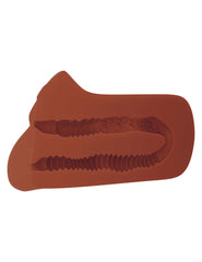 Masturbador PDX Plus Pick Your Pleasure Stroker - Brown - Cake Sex Shop 2 3 4