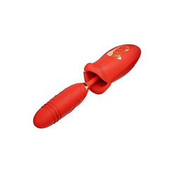 Vibrador Red Rose Banger - Cake Sex Shop