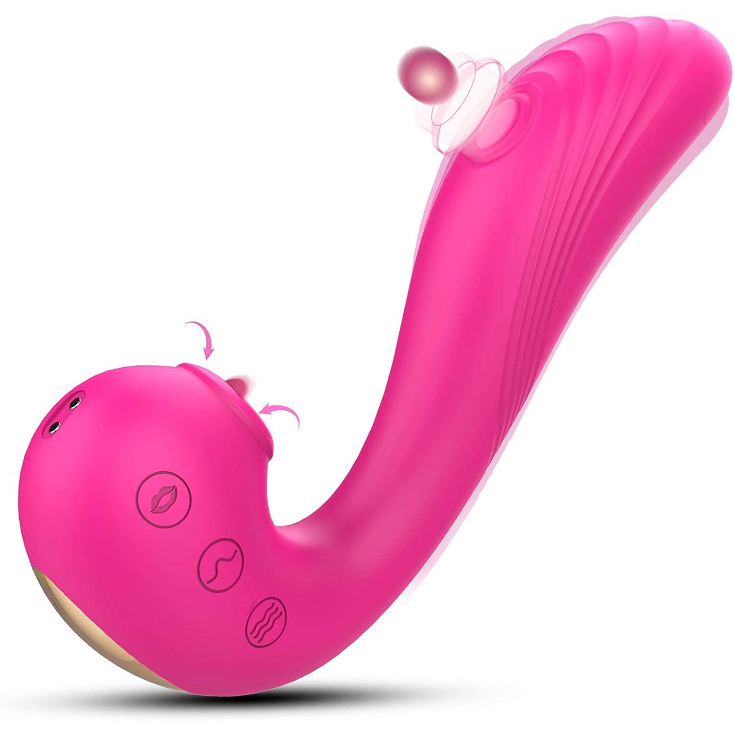Vibrador Succionador Multitasker - Cake Sex Shop