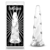 Dildo Fantasia Siren - 20 cm Clear - Cake Sex Shop