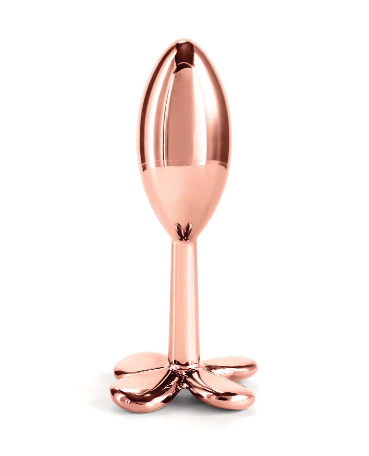 Plug Anal Rear Assets – Clover – Gold Rose - Cake Sex Shop