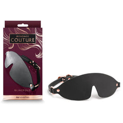 Venda Bondage Couture Blindfold Black - Cake Sex Shop