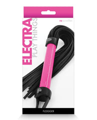 Azotador Electra Flogger - Pink - Cake Sex Shop 2