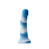 Dildo Colours - Pleasures - Yum Yum - 18 cm Dildo - Blue - Cake Sex Shop
