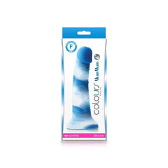 Dildo Colours - Pleasures - Yum Yum - 15 cm Dildo - Blue - Cake Sex Shop 2