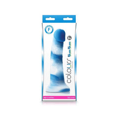 Dildo Colours - Pleasures - Yum Yum - 18 cm Dildo - Blue - Cake Sex Shop 2