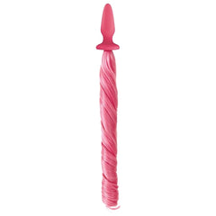 Plug Anal Unicorn Tails – Pastel Pink - Cake Sex Shop 2