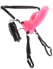 Dildo Fetish Fantasy Series Wonderful Wabbit Hollow Strap-On - Pink - Cake Sex Shop 2 3