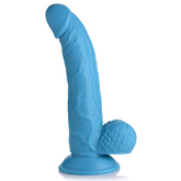 Dildo Pop Peckers - 19 cm with Balls - Blue - Cake Sex Shop
