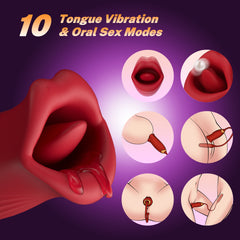 Vibrador Red Passion Sucker - Cake Sex Shop 2