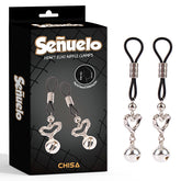 Pinza para Pezones Señuelo Heart Echo Nipple Clamp