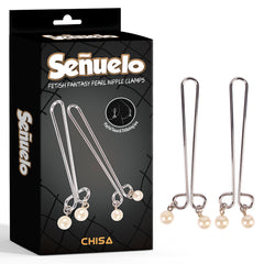 Pinza para Pezones Señuelo Pearl Nipple Clamp