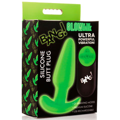 Plug Bang 21X Silicone Butt Plug Glow in the Dark 1