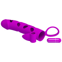 Funda Pretty Love Penis Sleeve Fiuscha 5.98" - Cake Sex Shop 2 3