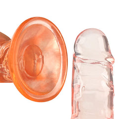 Dildo Lance Jelly - 21 cm - Cake Sex Shop 2 3