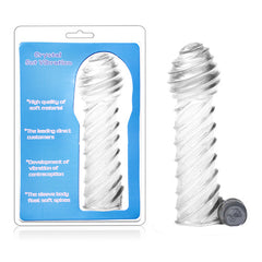 Funda Vibrating Swirl Sleeve - Cake Sex Shop 2
